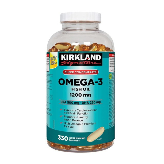 امگا 3 کرکلند 1200mg (330 عددی) Kirkland Omega-3