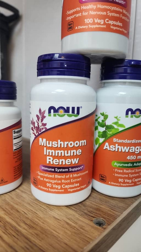 ماشروم تقویت سیستم ایمنی ناو فودز 90 عددی NOW Mushroom Complex Immune Renew (90 عددی)