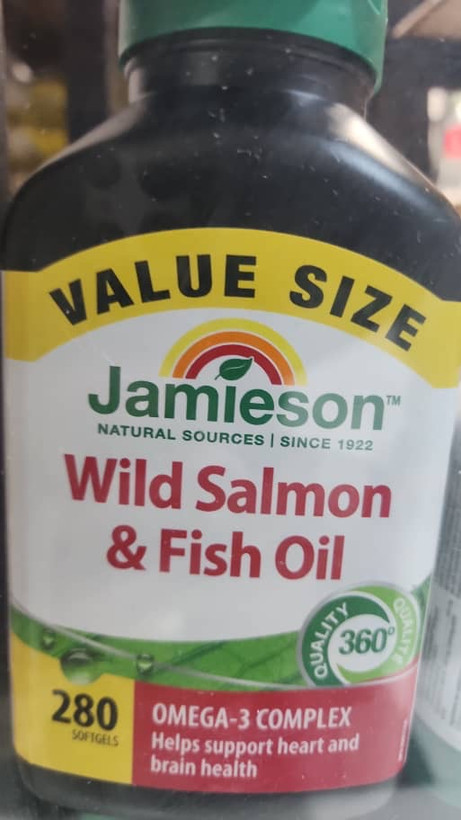 امگا 3 سالمون وحشی و روغن ماهی (۲۸۰) Jamieson