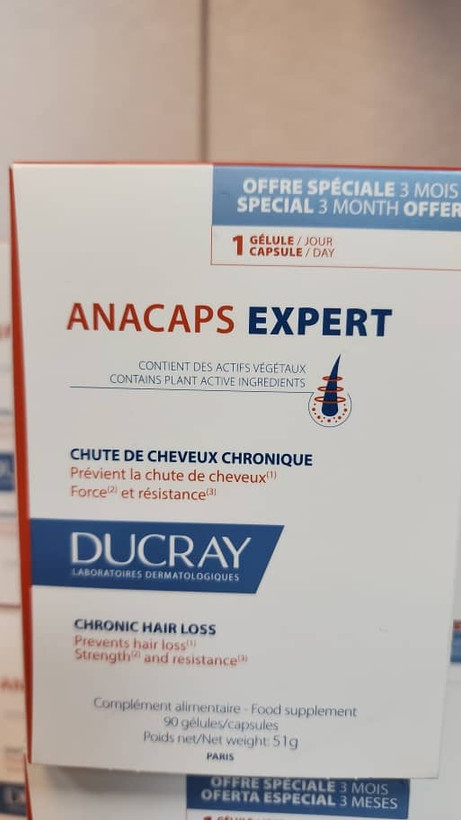 دوکری قرص ضدریزش آناکپس اکسپرت Expert (90 عددی) Ducray Anacaps Expert