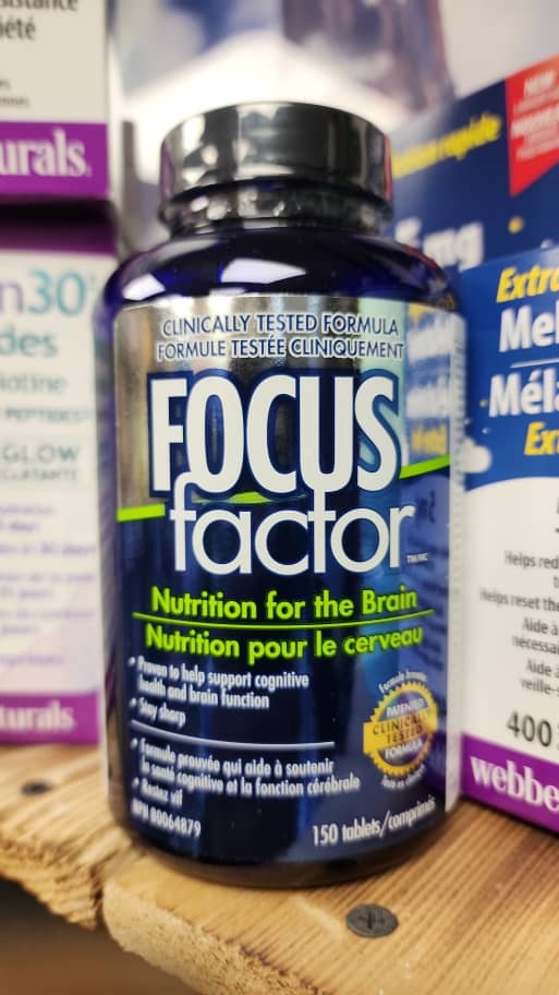 افزایش دهنده تمرکز فوکوس فکتور۱۵۰عددی Focus Factor Adults Extra Strength