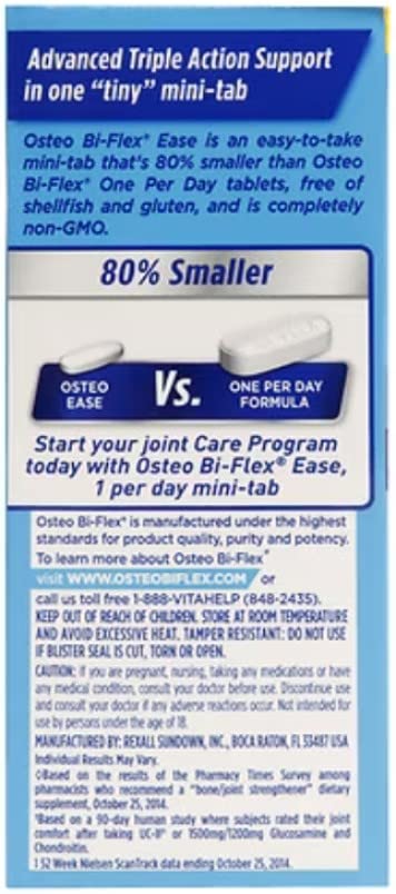 قرص مکمل رژیمی سه گانه 70 تاییEase Osteo Bi-Flex Ease