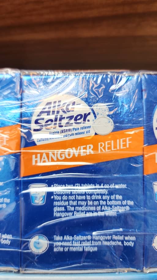 هنگ آور آلکا سلتازرAlka-Seltzer (3 جعبه، هر عدد 20 قرص)