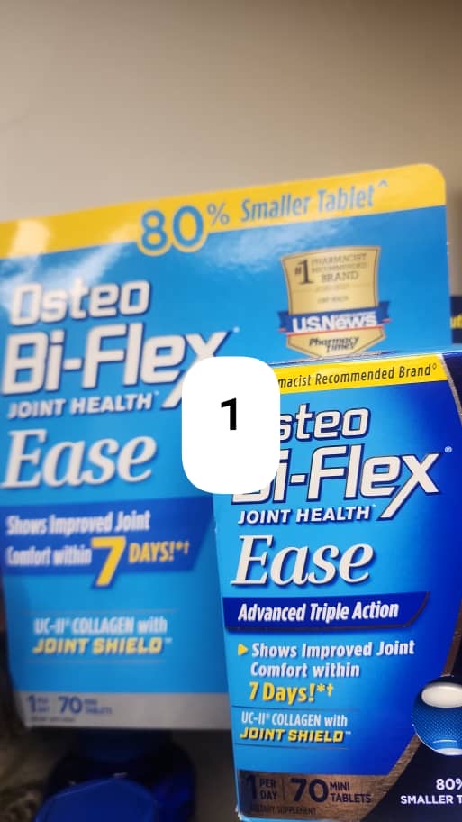 قرص مکمل رژیمی سه گانه 70 تاییEase Osteo Bi-Flex Ease