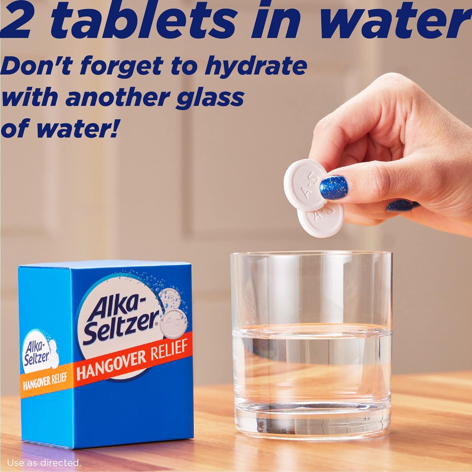 هنگ آور جوشان تسکین آلکا سلتزر بایر Bayer Alka-Seltzer (20 عددی)