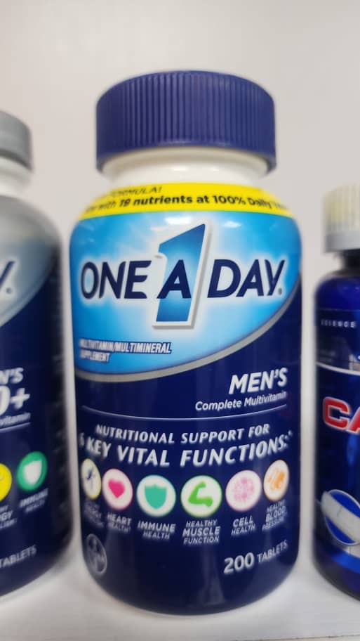 مولتی ویتامین وان ا دی بایر مردانه ۲۰۰عددیONE A DAY Bundle Multivitamin for Men 200