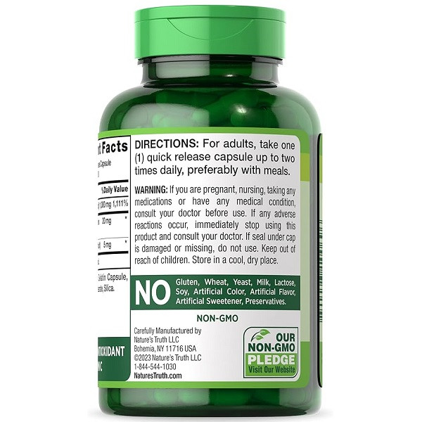ویتامین سی نیچرز تریث Nature’s Truth Vitamin C 1000mg