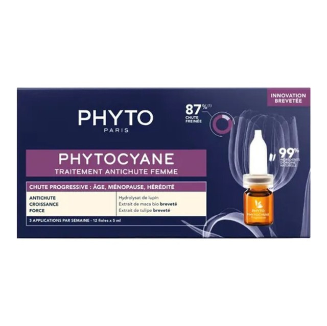 سرم ضد ریزش مو فیتوسان بانوان Phyto Phytocyane Women Hair Loss (12 ویال)