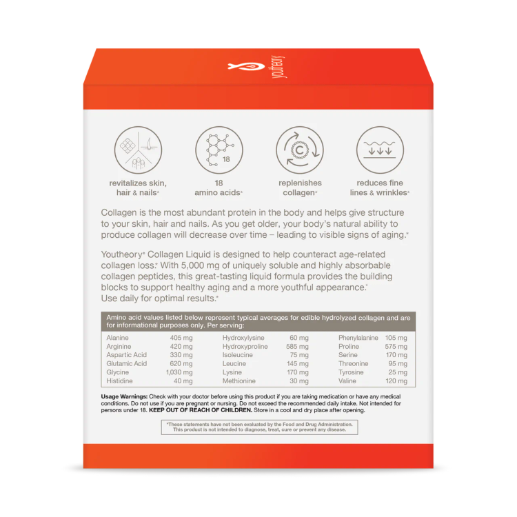 کلاژن مایع یوتئوری (۲۴عدد)collagen + Great fasting. Ready to drink on the go.