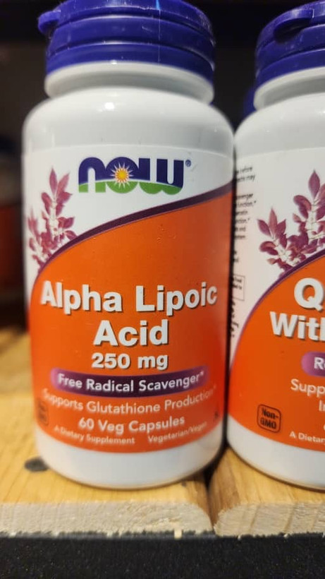 الفا لیپوئیک اسید ناو فودز 60 عددیAlpha Lipoic Acid,now