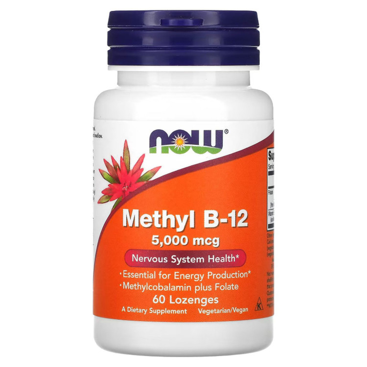 ویتامین متیل B12 ناو فودز 60 عددیMethyl B-12