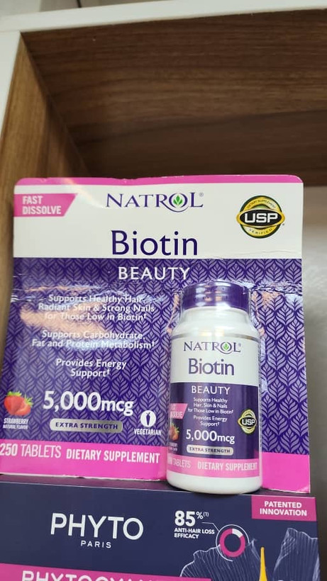 بیوتن ناترول 60 عددی Natrol Biotin
