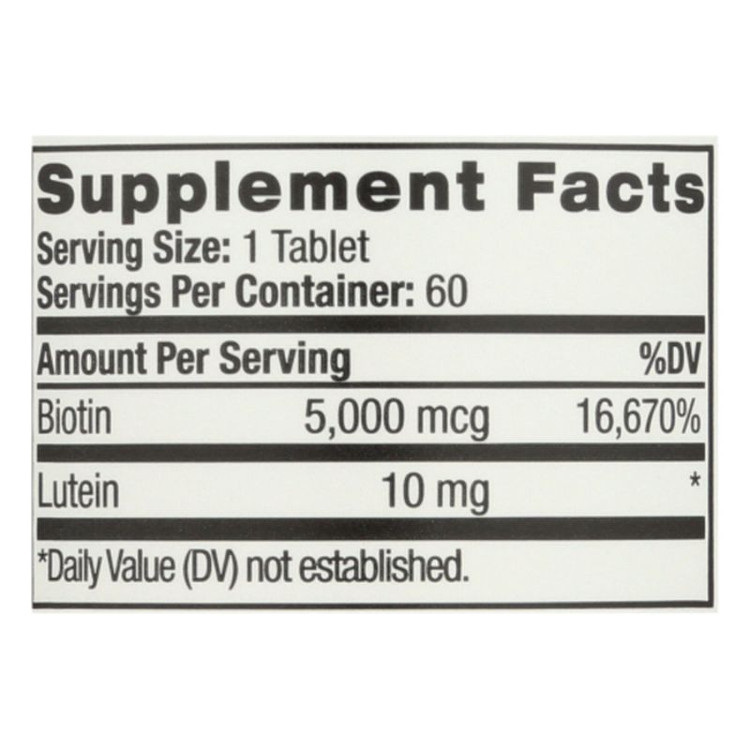 بیوتن ناترول 60 عددی Natrol Biotin