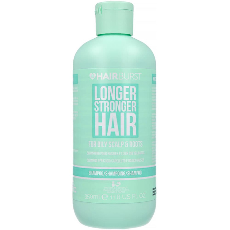 شامپو هیربرست Hairburst سبز ضد چربی، اسکالپ و شوره حجم 350ml | ضد ریزش، پاکسازی کف سر و بازسازی مو Hairburst For Oily Scalp And Roots Shampoo 350ml