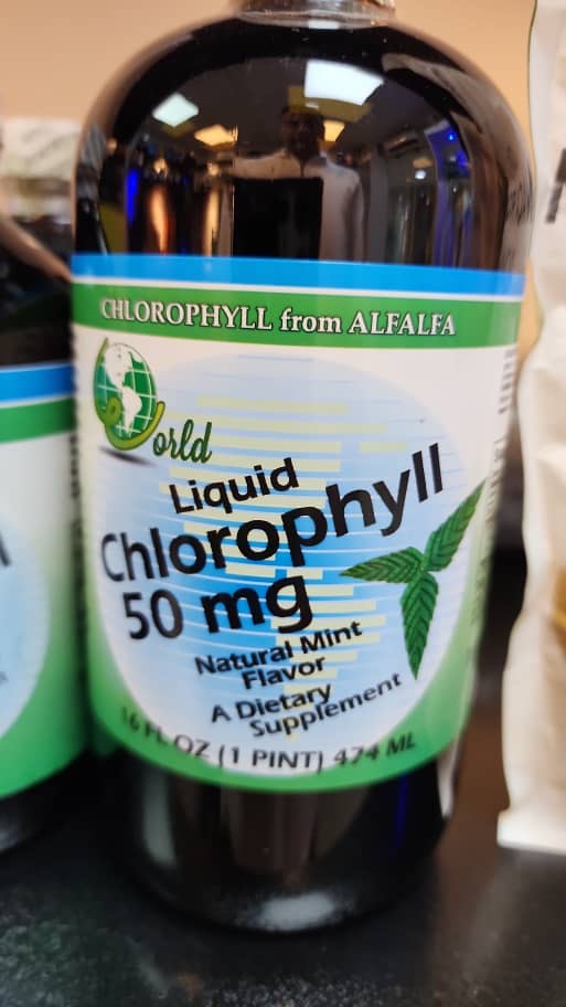 کلروفیل (۵۰میلی گرم) world Liquid Chlorophyll