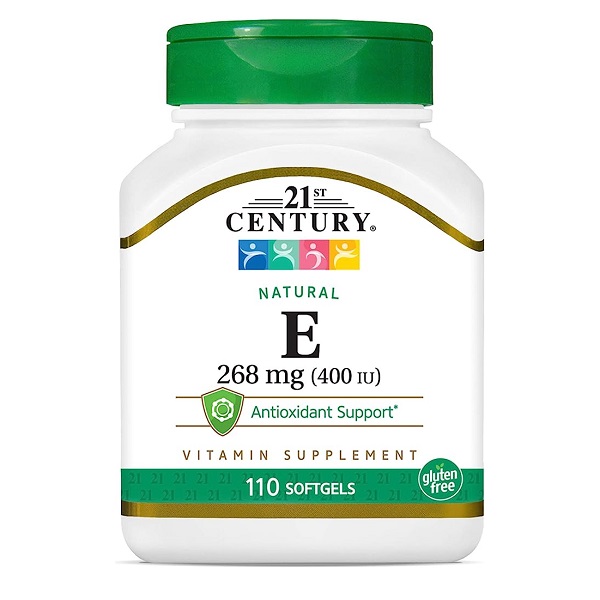 ویتامین ای سنتری (١١٠عددی)21st Century E 400