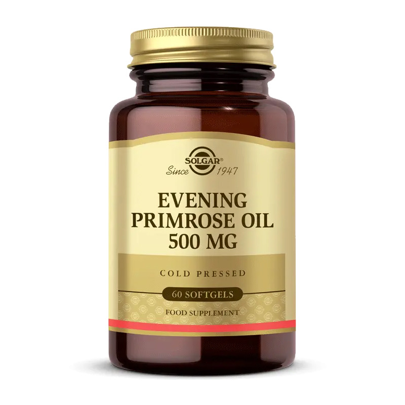 مکمل روغن گل مغربی سولگار(۶۰عددی) EVENING PRIMROSE OIL 500 MG