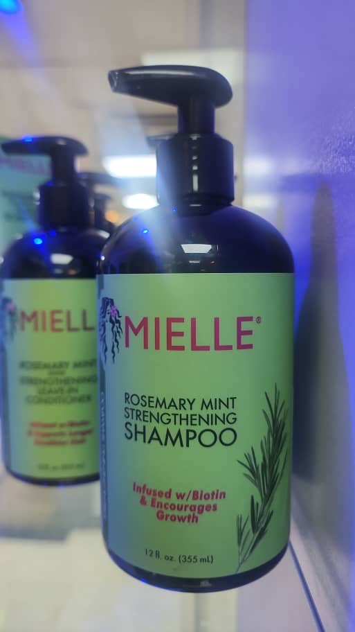 شامپو تقویت کننده رزماری و نعناع مو Mielle Rosemary Mint Strengthening Shampoo 355ml