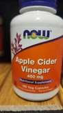 کپسول سرکه سیب ناو (۱۸۰عدد) now Apple Cider Vinegar