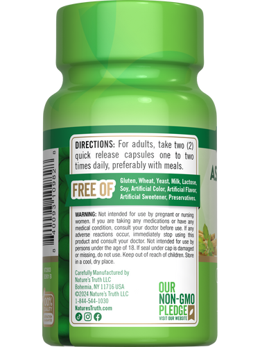 آشواگاندا نیچرز تروث (۹۰عددی)Nature’s Truth KSM-66 Ashwagandha