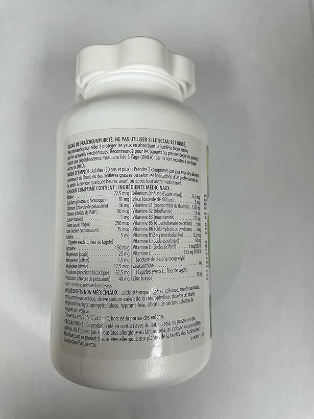 ویتامین تقویت چشم و بینایی ویتالوکس (۲۰۰عددی)Vitalux Healthy Eyes Ocular
