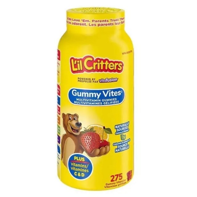 پاستیل مولتی ویتامین کودک لی کریترز L'il Critters (275 عددی)