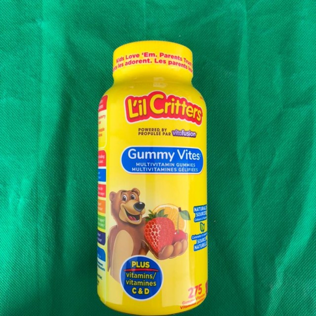 پاستیل مولتی ویتامین کودک لی کریترز L'il Critters (275 عددی)