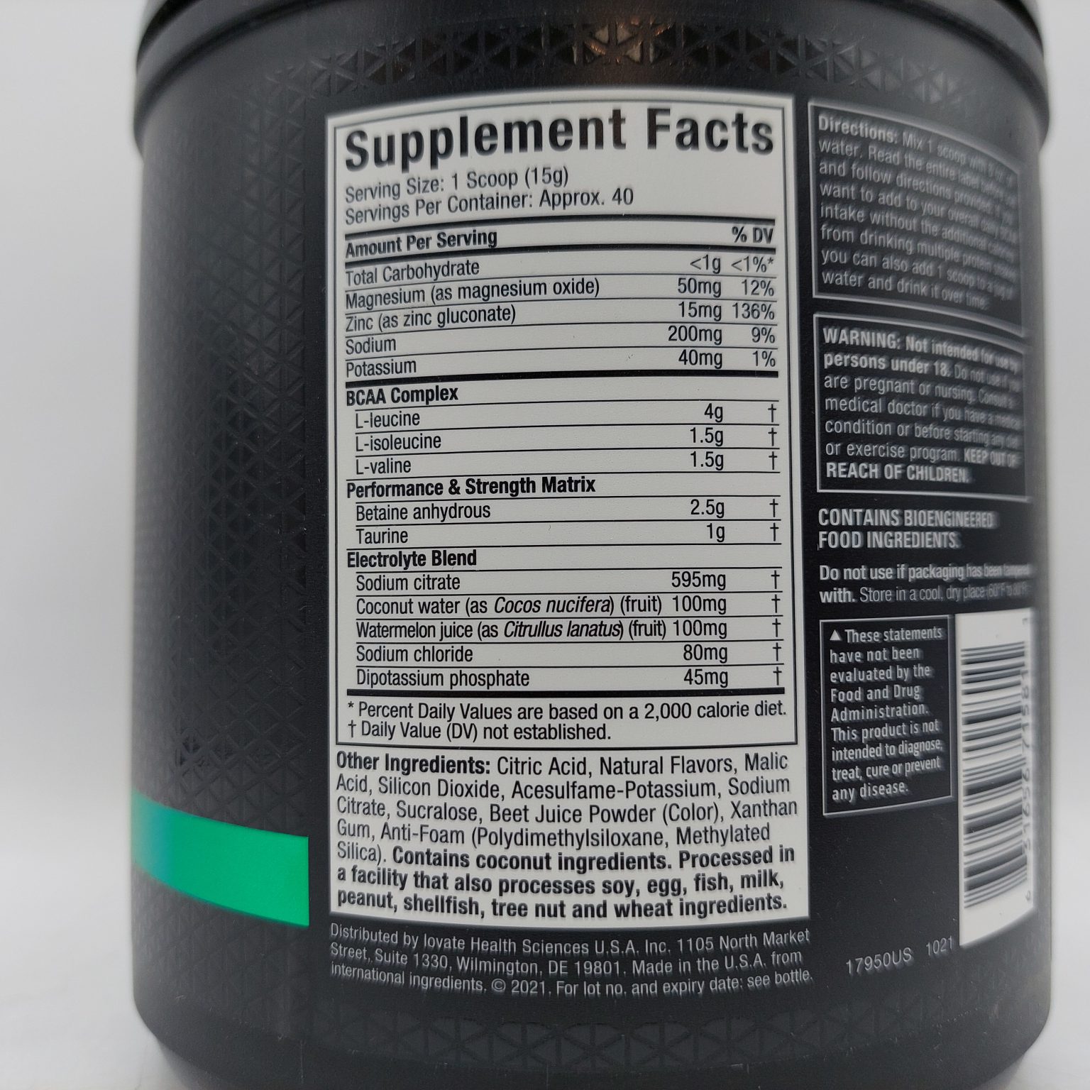 آمینو بیلد ماسل تک Muscletech Amino Build
