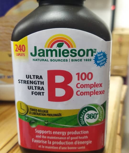 قرص Jamieson B100 Complex Ultra Strength جیمیسون (240 عددی)