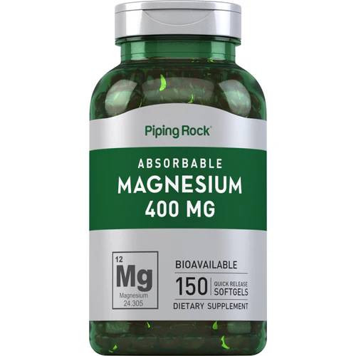 منیزیوم 400 میلی گرم پایپینگ راک (۱۵۰عددی)Magnesium 400 mg