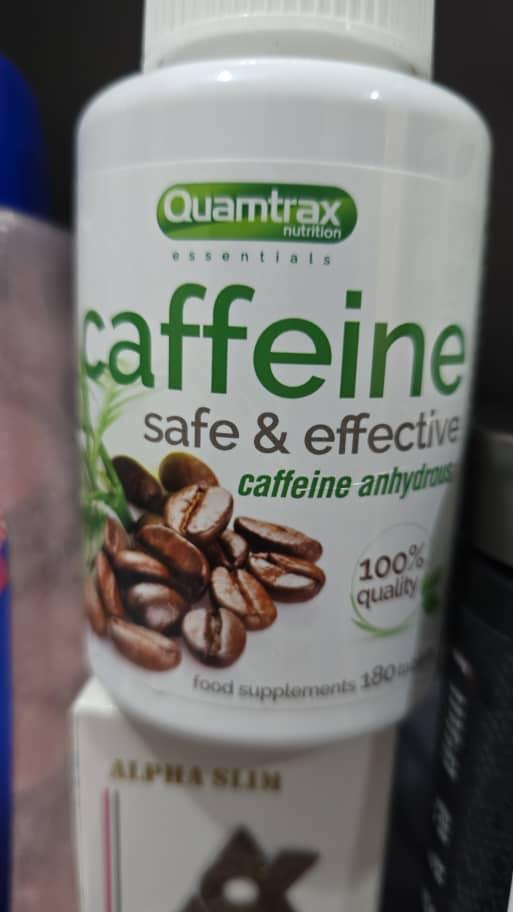 مکمل کافیین کوامترکسQuamtrax Essentials Caffeine (۱۸۰عددی)