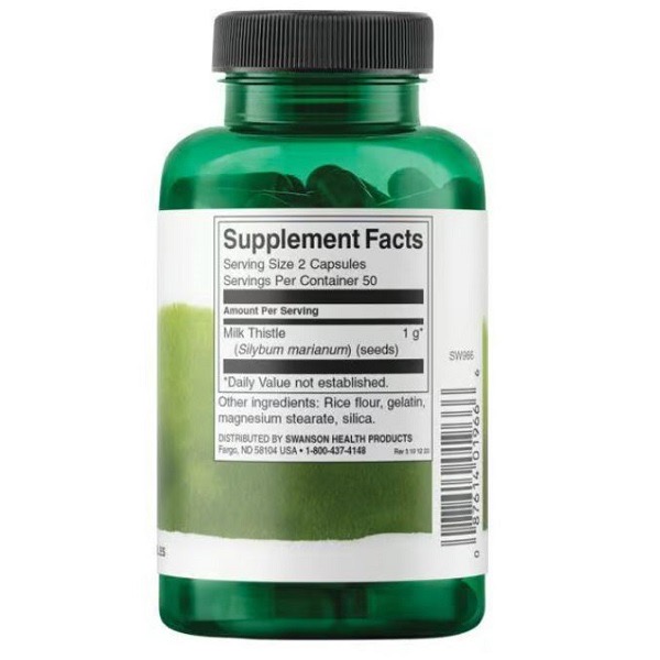 عصاره خار مریم سوانسون SWANSON Full Spectrum Milk Thistle