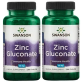 زینک گلوکونات سوانسون 50 میلی گرمی 250 عددی Swanson Zinc Gluconate