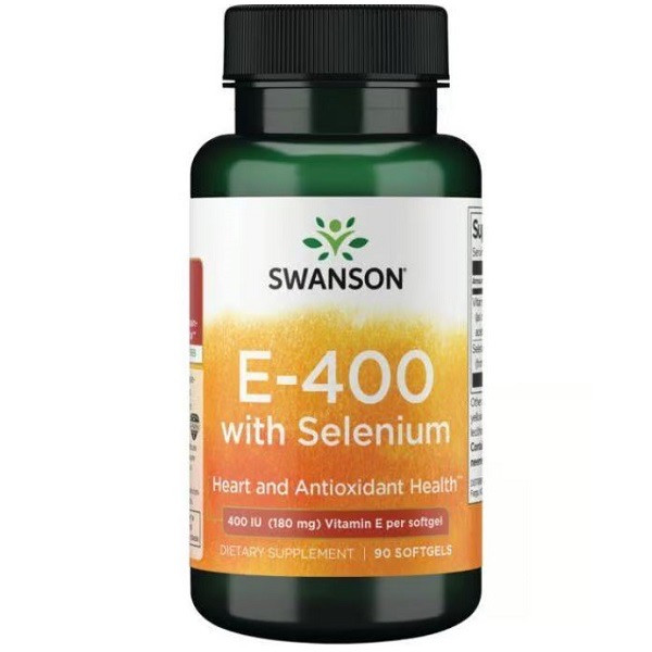 ویتامین ای 400 سوانسون با سلنیوم SWANSON Vitamin E-400
