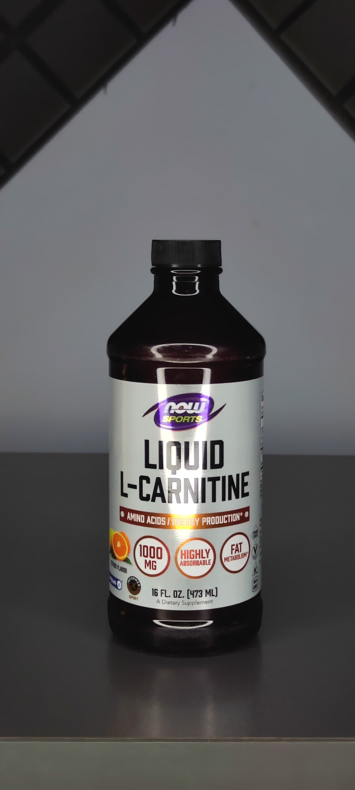 ال- کارنیتین مایع ناو NOW L-Carnitine Liquid