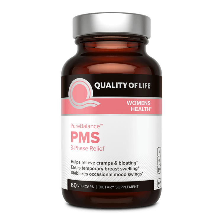 پی ام اس برند کوایلیتی لایف (۶۰عددی)Hormone BalancePMS relief and mood support