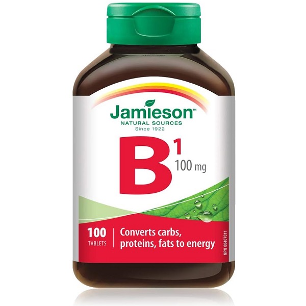 ویتامین ب 1 جمیسون 100 عدد Jamieson Vitamin B1