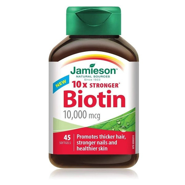 بیوتین جمیسون 10000 میکروگرم 45 عدد jamieson Biotin