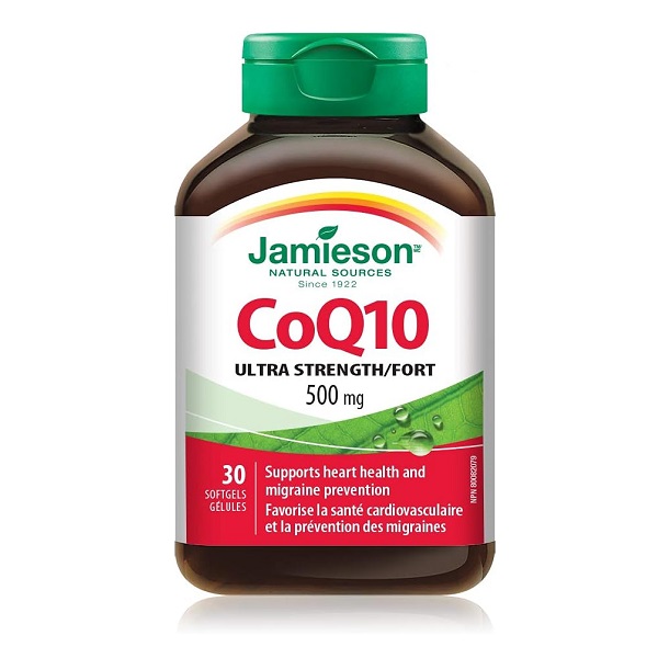 کوآنزیم جمیسون(۳۰تایی) Jamieson CoQ10 500mg