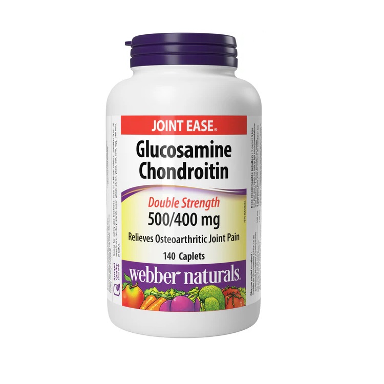گلوکزامین کندرویتین وبر نچرالز (۱۸۰ عددی)Webber Naturals Glucosamine Chondroitin