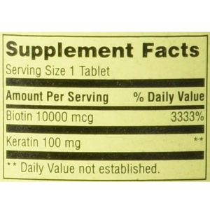 بیوتین اسپرینگ والی ۶۰عدد Spring Valley Biotin