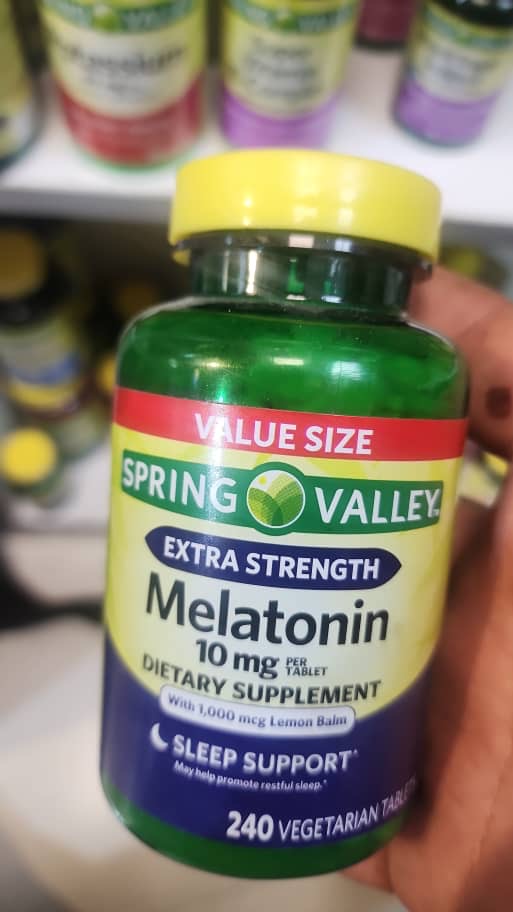 ملاتونین اسپرینگ والی 10 میلی گرم 240 عدد Spring Valley Melatonin