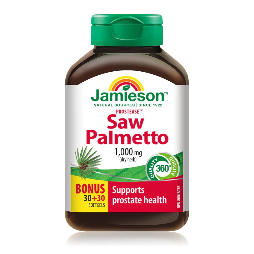 ساوپالمتو ۱۰۰۰ جمیسون(۳۰+۳۰)Prostease Saw Palmetto Jamieson