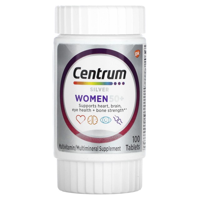 مولتی ویتامین سنتروم بانوان بالای 50 سال Centrum Women (90 عددی)