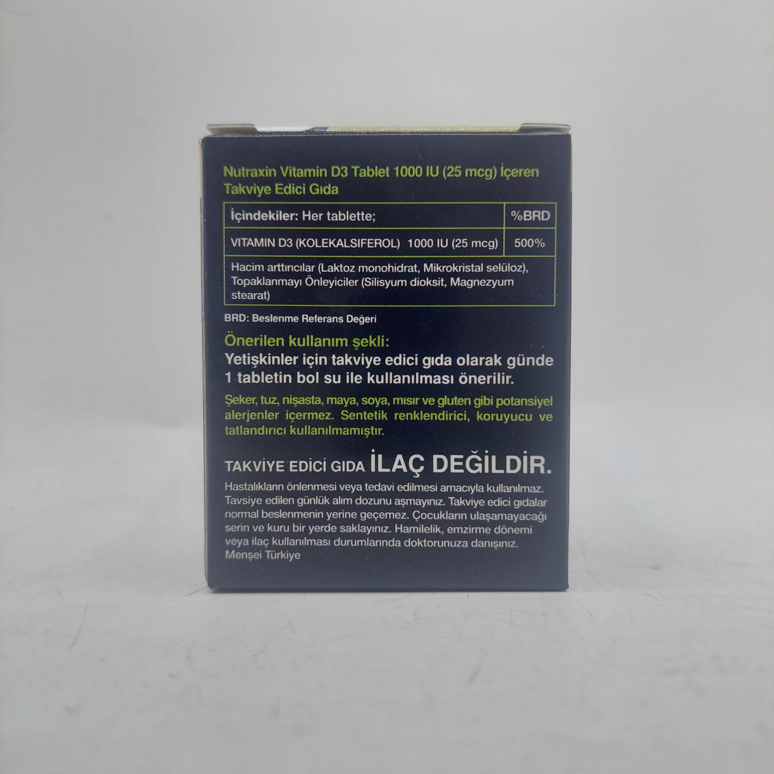 ویتامین D3 نوتراکسین Nutraxin D3