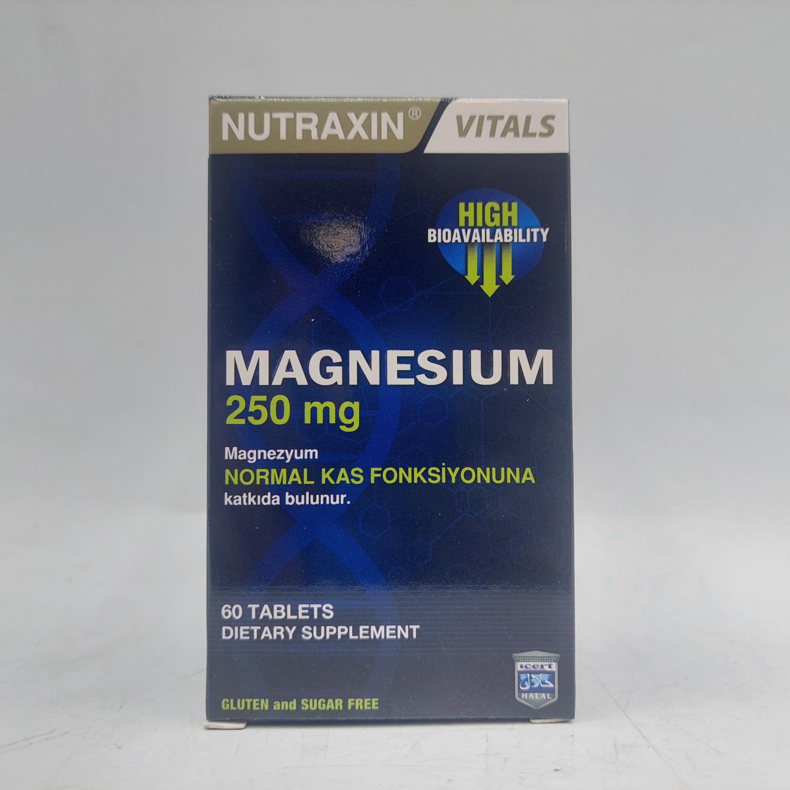 کمپلکس منیزیم و ویتامین ب 6 نوتراکسین Nutraxin Magnesium Complex B6