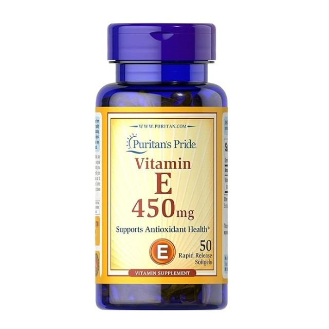 ویتامین E 1000iu پوریتان پراید (50 عددی)Puritanis Pride Vitamin E 450mg