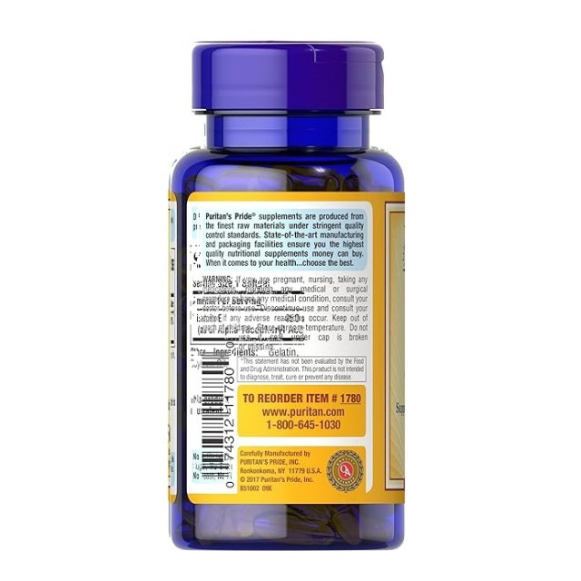 ویتامین E 1000iu پوریتان پراید (50 عددی)Puritanis Pride Vitamin E 450mg