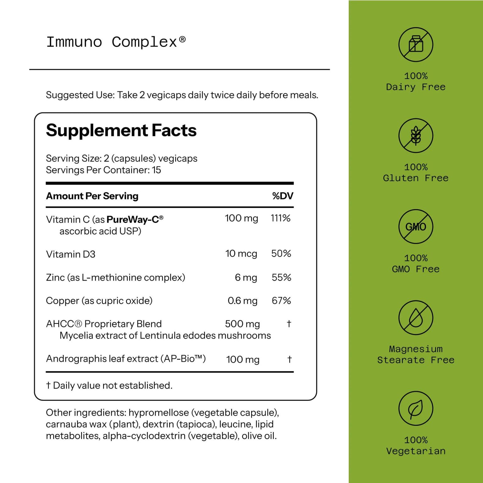 ایمونو کمپلکس کوالیتی اف لایف Immuno Complex Quality of Life