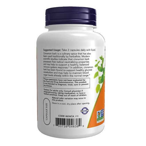 عصاره دارچین ناو - Cinnamon Bark 600 mg